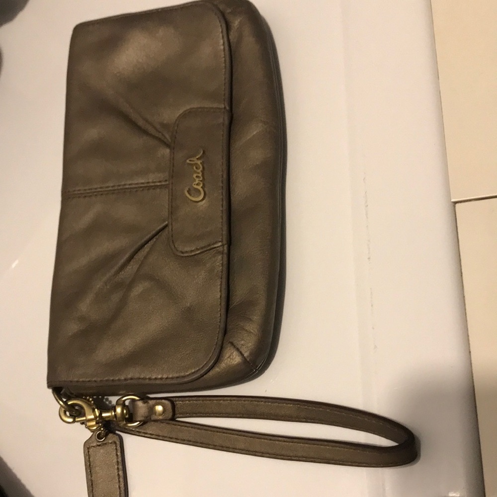 Coach clutch wallet